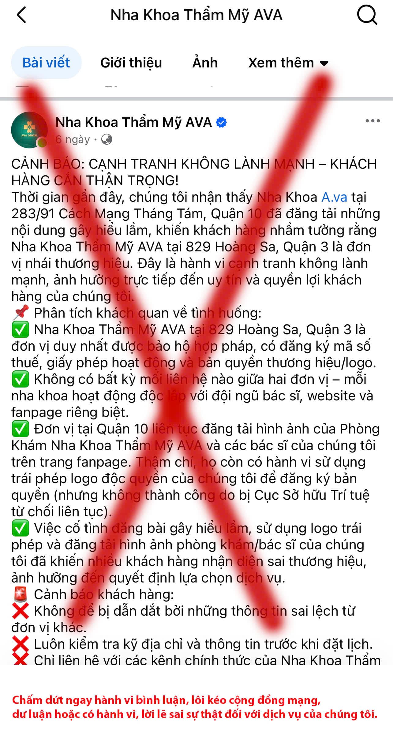 thu yeu cau va canh bao gui ava dental 10